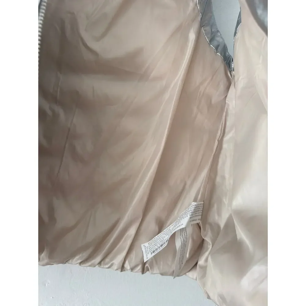 Zara silver vest girls size 14 new nwt